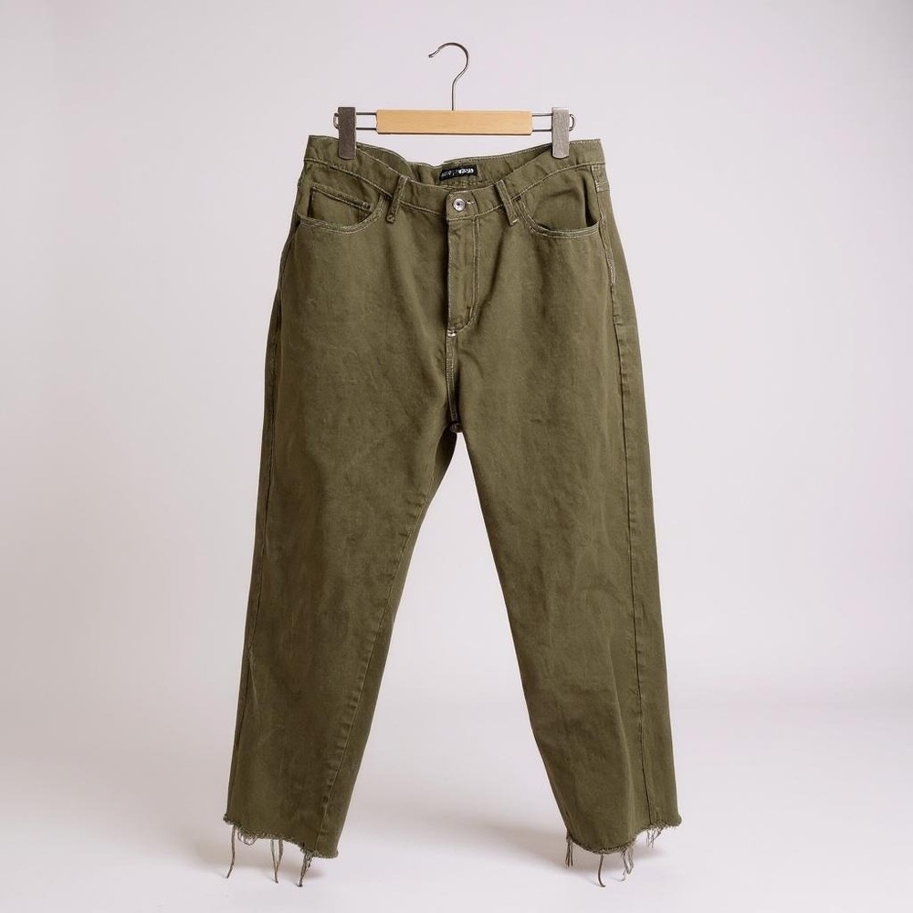 Fashion Nova Olive High Rise Women Jeans